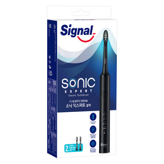Signal 소닉 익스퍼트 전동칫솔, NSC1450-1S, 블랙, 1개 가전디지털/생활가전 반품 최저가 23,080원