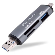 맥스틸 OTG 멀티 USB3.0 C타입 카드리더기, 맥스틸 MT-R307 카드리더기, 1개, MT-R307 가전디지털/휴대폰 액세서리 반품 최저가 10,390원