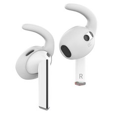 스페이스쉴드 갤럭시 버즈3 유닛 분실방지 스탠다드 실리콘 이어 후크 숏타입 양쪽 세트, 화이트, 1세트 가전디지털/음향기기 반품 최저가 6,070원