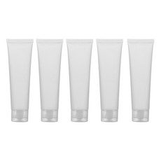 선동상사 무광 여행용 크림 로션 튜브공병 100g, 5개, 화이트 뷰티/뷰티소품 반품 최저가 3,520원