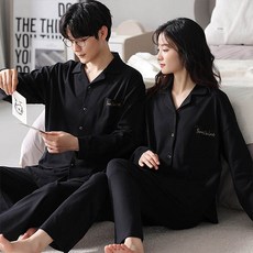 자나바 커플용 모어썬샤인 카라넥 긴팔 잠옷 상하의 세트 264144 패션의류/잡화/속옷/잠옷 반품 최저가 8,940원