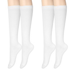 코지라벨 흘러내림방지 논슬립 니삭스 양말 2켤레, 화이트, 2개 패션의류/잡화/남성패션 반품 최저가 9,590원