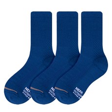 네파 몽콜 쿠션 미들삭스 3켤레 세트 NPCMCMD, 블루, 1세트 패션의류/잡화/남성패션 반품 최저가 6,310원