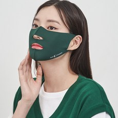 썬마스킨 프리미엄 자외선 차단 스포츠 야외활동 마스크 오픈스타일, 딥그린, 1개 스포츠/레저/자전거 반품 최저가 10,810원