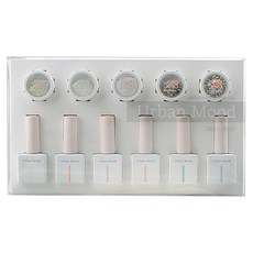 논와이프 시럽 젤네일 스페셜 키트 6종 세트, 어반무드, 1개, 10ml 뷰티/네일 반품 최저가 79,000원