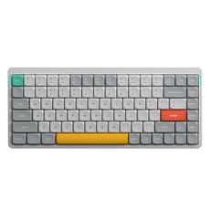 누피 AIR75 V2 블루투스 무선 유선 슬림 텐키리스 영문각인 기계식 키보드, 제조사축, AIR75V2-COWBERRY-EN, 아이오닉 화이트 가전디지털/키보드/마우스 반품 최저가 163,180원