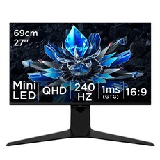TCL QHD Mini LED 게이밍 모니터, 69cm, 27R73Q 가전디지털/모니터 반품 최저가 319,860원