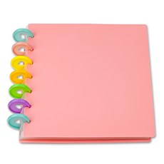 오마땅 투명 포카 앨범 바인더 콜렉트북, 무재개핑크, 20매 가전디지털/카메라 반품 최저가 6,520원