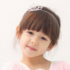 드레스하우스 여아용 큐티 심플 티아라 머리띠 패션의류/잡화/유아동패션 반품 최저가 9,700원