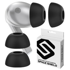 스페이스쉴드 갤럭시 버즈3 프로 호환 스탠다드 실리콘 이어팁 L 4p, 블랙, 1세트 가전디지털/음향기기 반품 최저가 7,950원