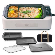 스마트베리 K그릴 짬짜팬 전기그릴 아이보리, SBG-K01 가전디지털/주방가전 반품 최저가 175,280원