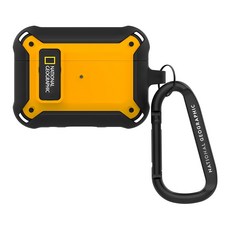 스킨플레이어 내셔널지오그래픽 에어팟 프로2 러기드 범퍼 락 케이스, 옐로우 + 카라비너, 1개 가전디지털/음향기기 반품 최저가 17,150원