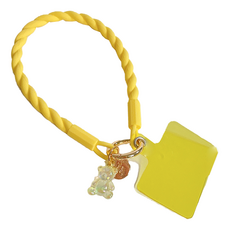 꽈배기 다용도 핸드 스트랩, 1개, 엘로우 가전디지털/카메라 반품 최저가 4,500원