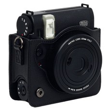 코엠 인스탁스 미니 99 카메라 가죽 케이스 블랙, 1개 가전디지털/카메라 반품 최저가 11,820원