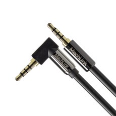 마하링크 4극 스테레오 AUX 꺾임 고급형 오디오 케이블, ML-4TH002 (1.5m), 혼합색상, 1개 가전디지털/음향기기 반품 최저가 6,680원