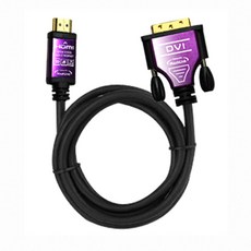 마하링크 HDMI to DVI-D Ver 1.4 프리미엄 케이블 1.2m, HDMI-DVI(1.2m) 가전디지털/PC부품 반품 최저가 3,850원