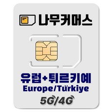 나무커머스 유럽 튀르키예 데이터 유심칩, 1개, 11일, 매일 2GB 소진시 저속 무제한 가전디지털/휴대폰 액세서리 반품 최저가 22,900원