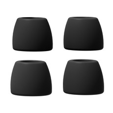 누아트 버즈 2 프로 호환 실리콘 이어팁 4p, 블랙, NATBET-S 가전디지털/음향기기 반품 최저가 4,540원