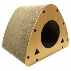 레드퍼피 고양이 네코야 트라이캣 스크래쳐, 혼합색상, 1개 반려동물용품/고양이 용품 반품 최저가 13,570원