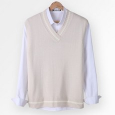 단군 남성용 컬러 배색 니트조끼 패션의류/잡화/남성패션 반품 최저가 11,320원