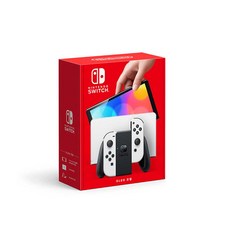 닌텐도 스위치 OLED 화이트 게임기 본체, 단품 가전디지털/게임 반품 최저가 320,770원