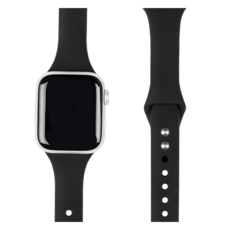 모할랩 애플워치 호환 슬림 실리콘 더블 단추 밴드 스트랩, 블랙 가전디지털/스마트워치/밴드 반품 최저가 7,820원