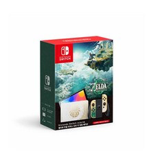 닌텐도 스위치 OLED 젤다의 전설 티어스 오브 더 킹덤 에디션 TOTK 게임기 본체, 단품 가전디지털/게임 반품 최저가 324,000원