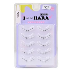 아이하라 언더업 속눈썹 2p x 5개 D07 + 글루 세트, 1개, 블랙 뷰티/뷰티소품 반품 최저가 6,300원