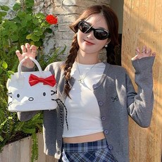 레몬소울 여성용 레헤 라운드 리본 가디건 07927 패션의류/잡화/여성패션 반품 최저가 9,870원