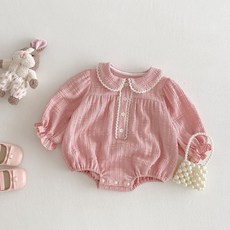 베베니즈 여아용 레이스포인트 긴팔 바디수트 패션의류/잡화/유아동패션 반품 최저가 15,210원