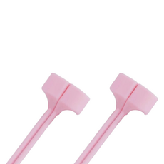 옵션에이 에어팟호환 분실방지 자석 실리콘줄, 핑크, 2개 가전디지털/음향기기 반품 최저가 2,890원