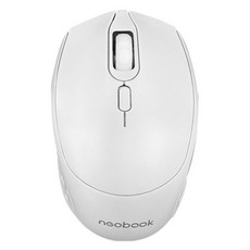 neobook 듀얼모드 저소음 무선 마우스, 화이트, AX-NM10 가전디지털/키보드/마우스 반품 최저가 9,290원