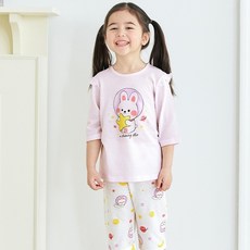 메이키즈 여아용 우주토끼 7부 변화지 실내복 상하의 세트 패션의류/잡화/유아동패션 반품 최저가 10,900원