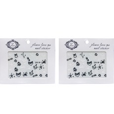 스윗리빙 네일스티커, 에일리언, 2개 뷰티/네일 반품 최저가 1,680원