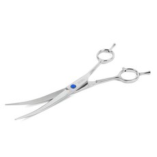 제스파 퍼피스 커브 반려동물 미용가위 18cm, 블루볼트, 1개 반려동물용품/강아지 용품 반품 최저가 10,700원