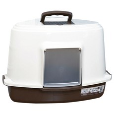 펫토리아 스마트 코너 후드형 고양이 화장실 LB-03, 브라운, 1개 반려동물용품/고양이 용품 반품 최저가 15,260원