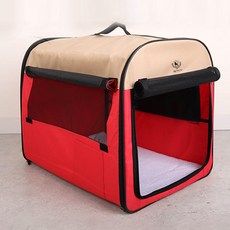 딩동펫 반려동물 접이식 소프트켄넬, 레드, 1개 undefined/undefined 반품 최저가 19,840원
