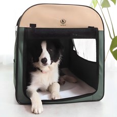 딩동펫 반려동물 접이식 소프트 켄넬, 그린, 1개 반려동물용품/강아지 용품 반품 최저가 30,490원