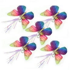 펫츠몬 고양이 낚시대 플라잉 시리즈 리필 5p, 반짝이나비, 1세트 반려동물용품/고양이 용품 반품 최저가 7,620원