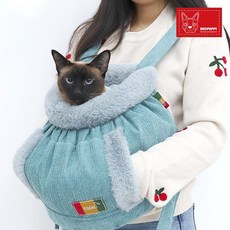 레드퍼피 프리미엄 캣틀즈 워머 반려동물 이동가방, 파스텔민트, 1개 반려동물용품/강아지 용품 반품 최저가 21,490원