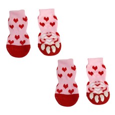 알럽펫 반려동물 미끄럼 방지 양말, 핑크, 1개 undefined/undefined 반품 최저가 4,580원