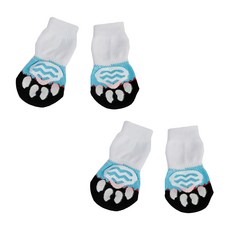 알럽펫 반려동물 미끄럼 방지 양말, 블루 + 화이트, 1개 undefined/undefined 반품 최저가 4,460원