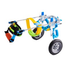 딩동펫 반려동물 2륜 휠체어, 혼합색상, 1개 반려동물용품/고양이 용품 반품 최저가 77,970원