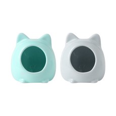 카르노 햄스터 컬러캣 세라믹 은신처 2종 세트, 1세트, 그레이 + 민트 반려동물용품/소동물/가축용품 반품 최저가 12,860원
