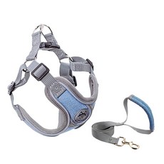 풀팟 베이직 하네스+견인줄 2개세트 X형 야광 강아지 소형견 중형견, 블루, 1개 반려동물용품/펫티켓 산책용품 반품 최저가 11,900원