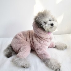 미니피니 강아지 목 올라오는 패딩 올인원, 인디핑크, 1개 undefined/undefined 반품 최저가 22,900원