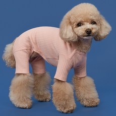 도그아이 파스텔 골지 올인원 티셔츠, 핑크, 1개 undefined/undefined 반품 최저가 6,080원