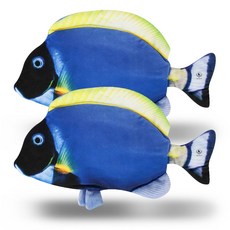 딩동펫 움직이는 파닥 피쉬 고양이 사냥장난감, 블루탱, 2개 반려동물용품/고양이 용품 반품 최저가 16,850원