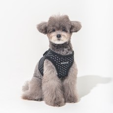 퍼피아 반려견 돗트 하네스 B, 블랙, 1개 반려동물용품/강아지 용품 반품 최저가 7,110원