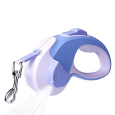 코믈리 강아지 꼬임방지 강아지 자동 LED 리드줄, LED있음, 퍼플, 1개 반려동물용품/펫티켓 산책용품 반품 최저가 9,580원